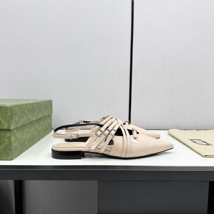 구찌 레더 스트랩 플랫 슈즈 레플리카 미러급 SA급 S급 고퀄리티 최상급 하이엔드 신발 [여성] 8