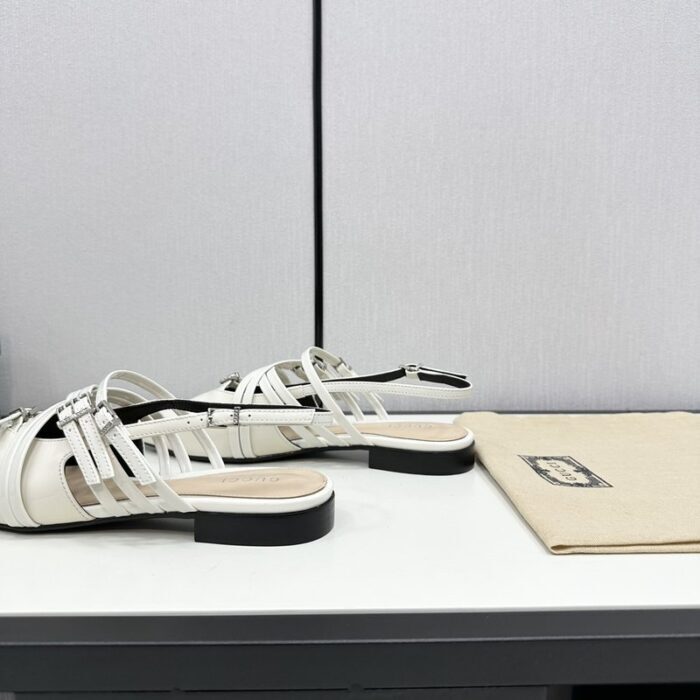 구찌 레더 스트랩 플랫 슈즈 레플리카 미러급 SA급 S급 고퀄리티 최상급 하이엔드 신발 [여성] 9