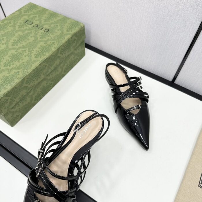 구찌 레더 스트랩 플랫 슈즈 레플리카 미러급 SA급 S급 고퀄리티 최상급 하이엔드 신발 [여성] 7