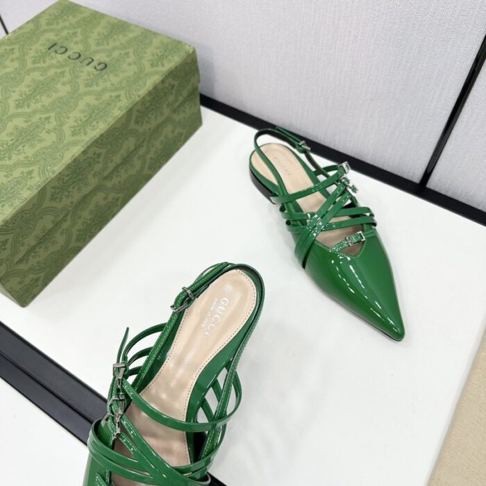 구찌 레더 스트랩 플랫 슈즈 레플리카 미러급 SA급 S급 고퀄리티 최상급 하이엔드 신발 [여성] 7