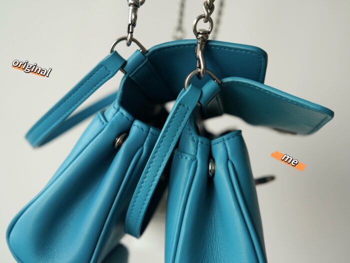 발렌시아가 로데오 나노 체인 백 스카이 블루 레플리카 미러급 SA급 S급 고퀄리티 최상급 하이엔드 가방 [여성] 6