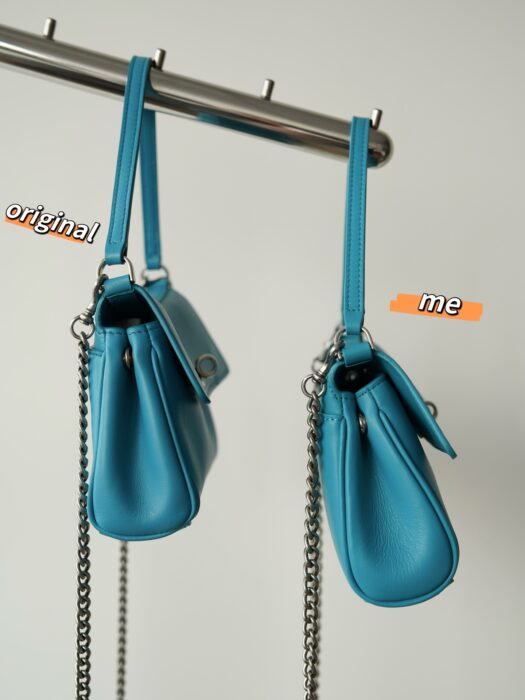 발렌시아가 로데오 나노 체인 백 스카이 블루 레플리카 미러급 SA급 S급 고퀄리티 최상급 하이엔드 가방 [여성] 4