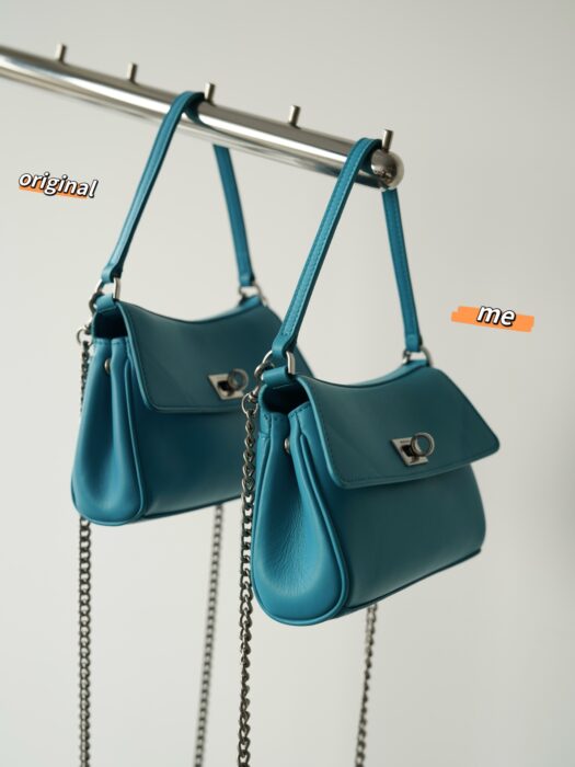 발렌시아가 로데오 나노 체인 백 스카이 블루 레플리카 미러급 SA급 S급 고퀄리티 최상급 하이엔드 가방 [여성] 3