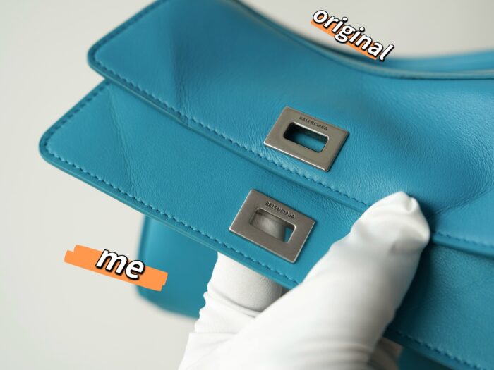 발렌시아가 로데오 나노 체인 백 스카이 블루 레플리카 미러급 SA급 S급 고퀄리티 최상급 하이엔드 가방 [여성] 9