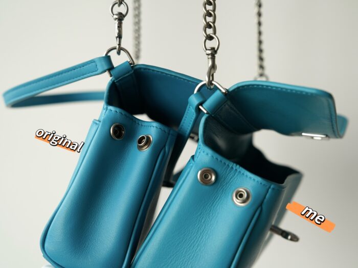 발렌시아가 로데오 나노 체인 백 스카이 블루 레플리카 미러급 SA급 S급 고퀄리티 최상급 하이엔드 가방 [여성] 8