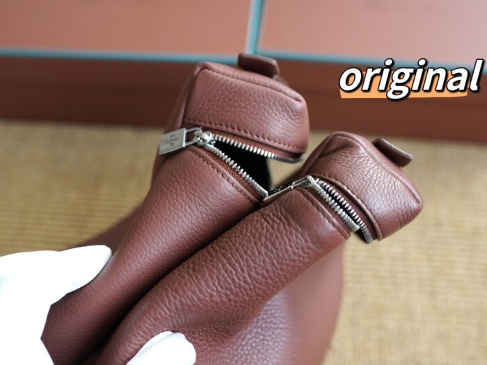 로로피아나 카프스킨 엑스트라 포켓 백팩 L 레드 레플리카 미러급 SA급 S급 고퀄리티 최상급 하이엔드 가방 [여성] 9