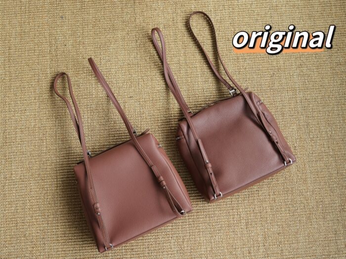 로로피아나 카프스킨 엑스트라 포켓 백팩 L 레드 레플리카 미러급 SA급 S급 고퀄리티 최상급 하이엔드 가방 [여성] 2