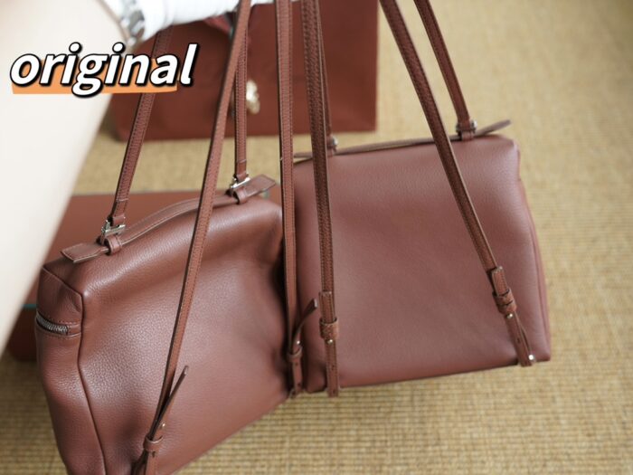 로로피아나 카프스킨 엑스트라 포켓 백팩 L 레드 레플리카 미러급 SA급 S급 고퀄리티 최상급 하이엔드 가방 [여성] 7