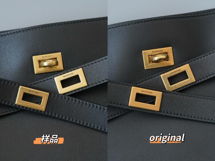 발렌시아가 벨 에어 스몰 호보백 블랙 빈티지 골드 장식 레플리카 미러급 SA급 S급 고퀄리티 최상급 하이엔드 가방 [여성] 17