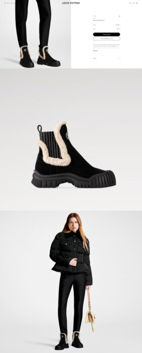 루이비통 루비 플랫 앵클 부츠 레플리카 미러급 SA급 S급 고퀄리티 최상급 하이엔드 신발 [여성] 10