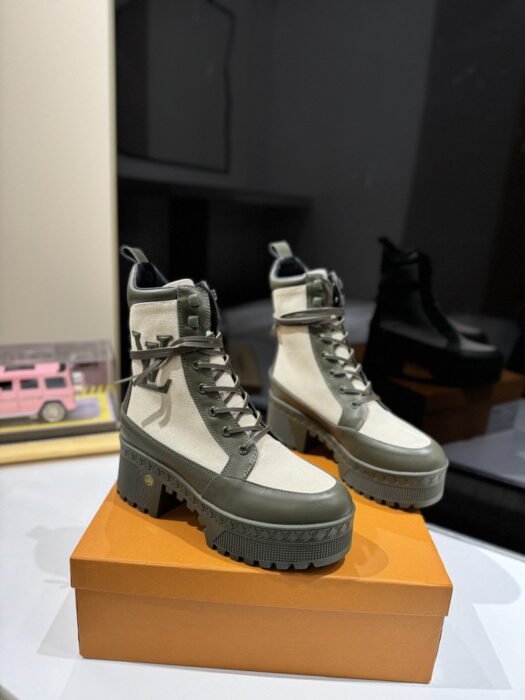 루이비통 로리엇 플랫폼 데저트 부츠 레플리카 미러급 SA급 S급 고퀄리티 최상급 하이엔드 신발 [여성] 2
