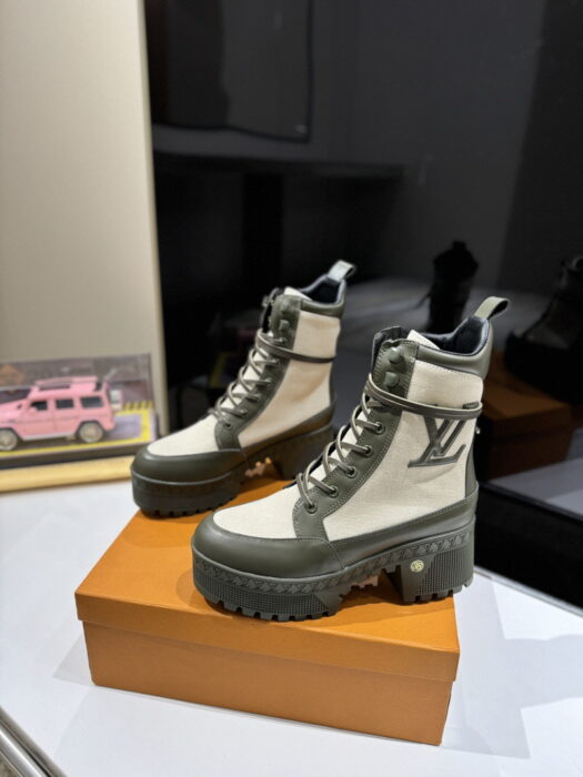 루이비통 로리엇 플랫폼 데저트 부츠 레플리카 미러급 SA급 S급 고퀄리티 최상급 하이엔드 신발 [여성] 3