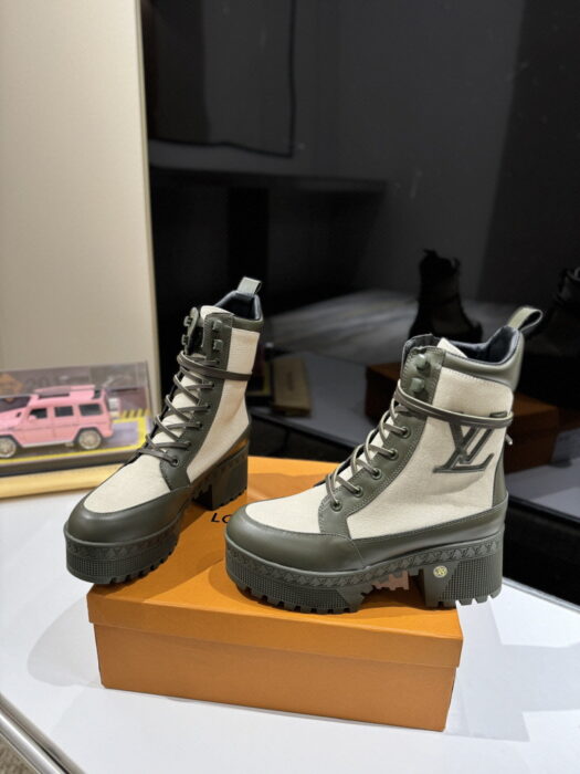 루이비통 로리엇 플랫폼 데저트 부츠 레플리카 미러급 SA급 S급 고퀄리티 최상급 하이엔드 신발 [여성] 4