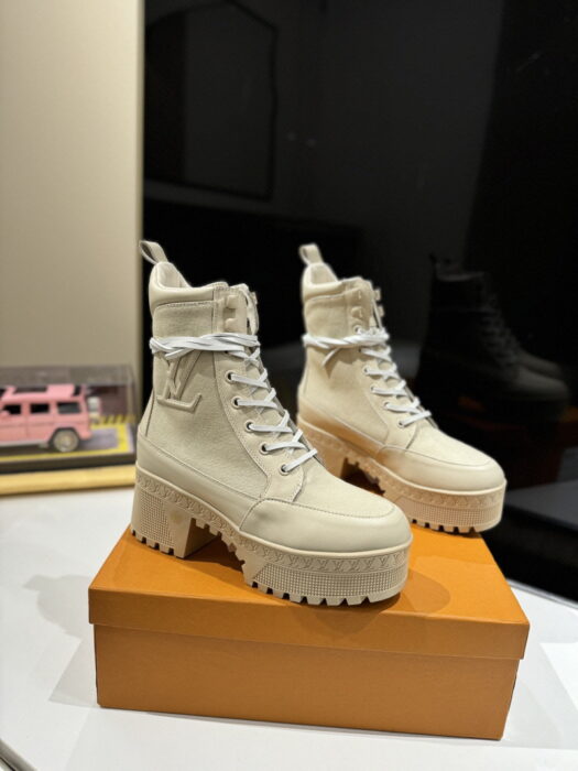 루이비통 로리엇 플랫폼 데저트 부츠 레플리카 미러급 SA급 S급 고퀄리티 최상급 하이엔드 신발 [여성] 3