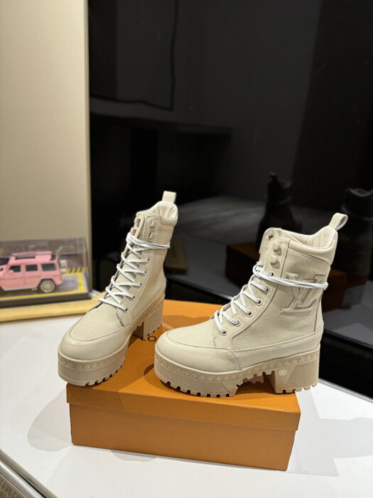 루이비통 로리엇 플랫폼 데저트 부츠 레플리카 미러급 SA급 S급 고퀄리티 최상급 하이엔드 신발 [여성] 4