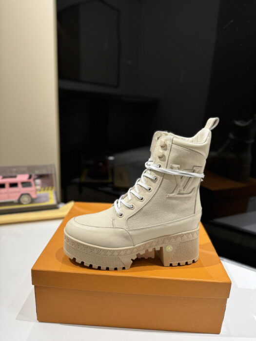 루이비통 로리엇 플랫폼 데저트 부츠 레플리카 미러급 SA급 S급 고퀄리티 최상급 하이엔드 신발 [여성] 5