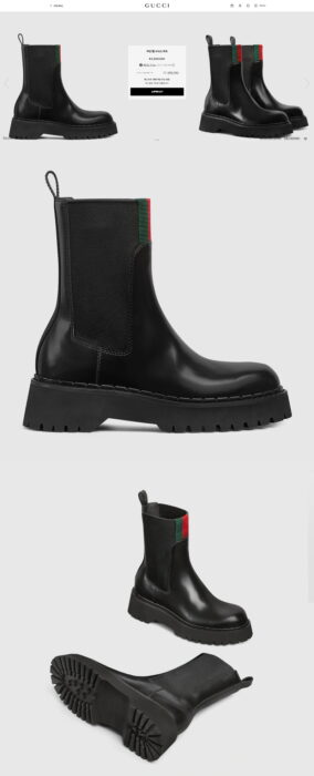 구찌 웹 부츠 레플리카 미러급 SA급 S급 고퀄리티 최상급 하이엔드 신발 [여성] 10