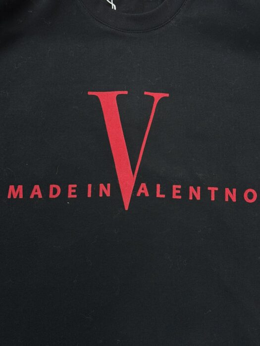 발렌티노 'Made In Valentino' 프린트 코튼 티셔츠 레플리카 미러급 SA급 S급 고퀄리티 하이엔드 최상급 의류 [남성여성공용] 5