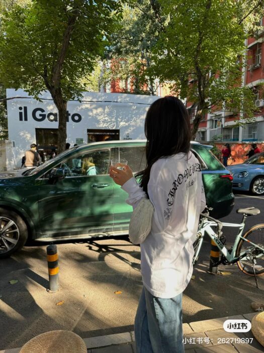 크롬하츠 스크립트 레터 로고 롱슬리브 티셔츠 레플리카 미러급 SA급 S급 고퀄리티 하이엔드 최상급 의류 [남성여성공용] 11