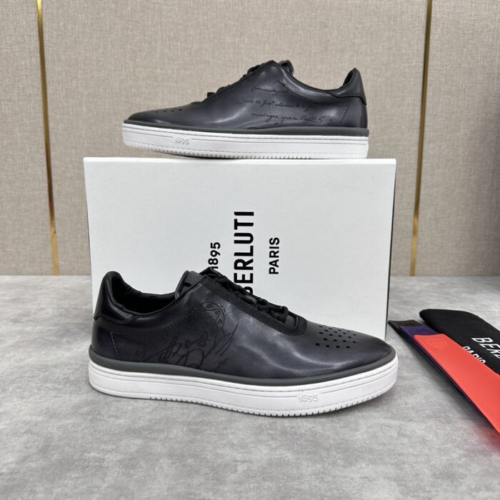 벨루티 레더 스니커즈 레플리카 미러급 SA급 S급 고퀄리티 최상급 하이엔드 신발 [남성] 5