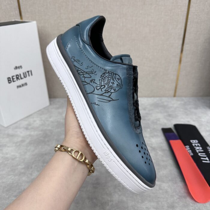 벨루티 레더 스니커즈 레플리카 미러급 SA급 S급 고퀄리티 최상급 하이엔드 신발 [남성] 6