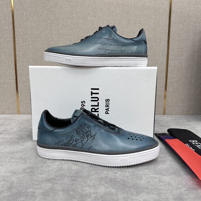 벨루티 레더 스니커즈 레플리카 미러급 SA급 S급 고퀄리티 최상급 하이엔드 신발 [남성] 2