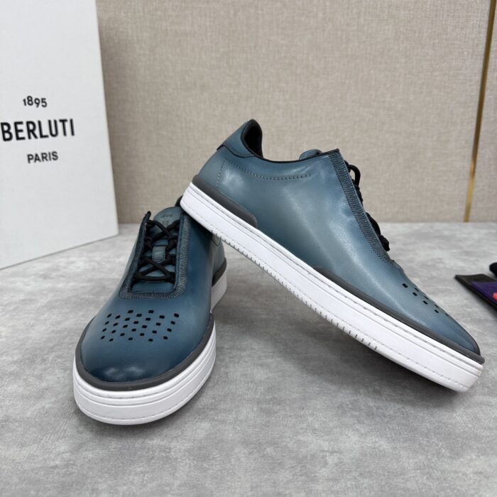 벨루티 레더 스니커즈 레플리카 미러급 SA급 S급 고퀄리티 최상급 하이엔드 신발 [남성] 4