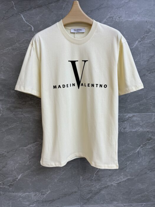 발렌티노 'Made In Valentino' 프린트 코튼 티셔츠 레플리카 미러급 SA급 S급 고퀄리티 하이엔드 최상급 의류 [남성여성공용] 6
