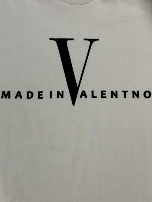 발렌티노 'Made In Valentino' 프린트 코튼 티셔츠 레플리카 미러급 SA급 S급 고퀄리티 하이엔드 최상급 의류 [남성여성공용] 9