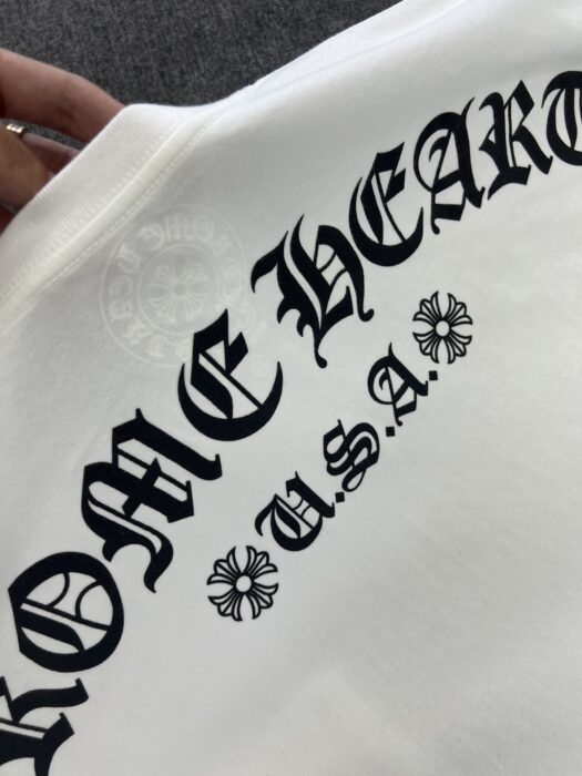 크롬하츠 스크립트 레터 로고 롱슬리브 티셔츠 레플리카 미러급 SA급 S급 고퀄리티 하이엔드 최상급 의류 [남성여성공용] 21