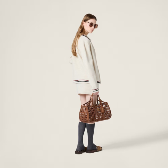 미우미우 코튼 니트 지퍼 가디건 레플리카 미러급 SA급 S급 고퀄리티 하이엔드 최상급 의류 [여성] 2