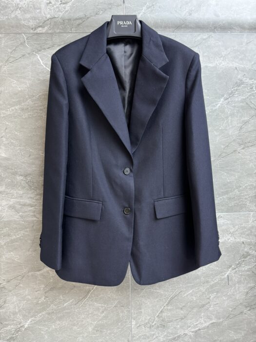 프라다 싱글 브레스티드 울 및 모헤어 자켓 레플리카 미러급 SA급 S급 고퀄리티 하이엔드 최상급 의류 [남성여성공용] 2
