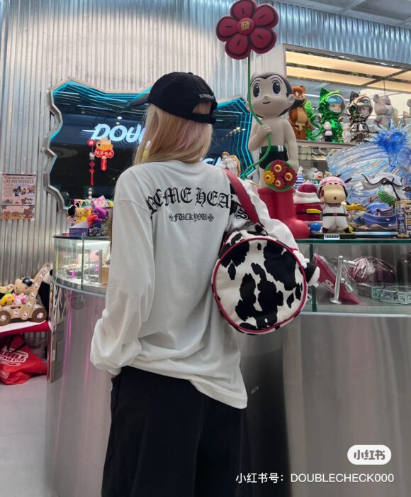 크롬하츠 스크립트 레터 로고 롱슬리브 티셔츠 레플리카 미러급 SA급 S급 고퀄리티 하이엔드 최상급 의류 [남성여성공용] 7