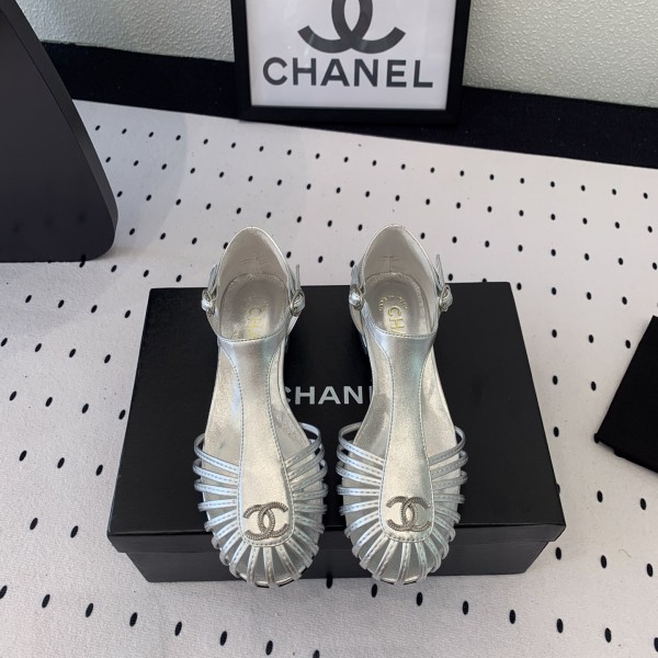 샤넬 인터로킹 CC T스트랩 샌들 레플리카 미러급 SA급 S급 고퀄리티 최상급 하이엔드 신발 [여성]