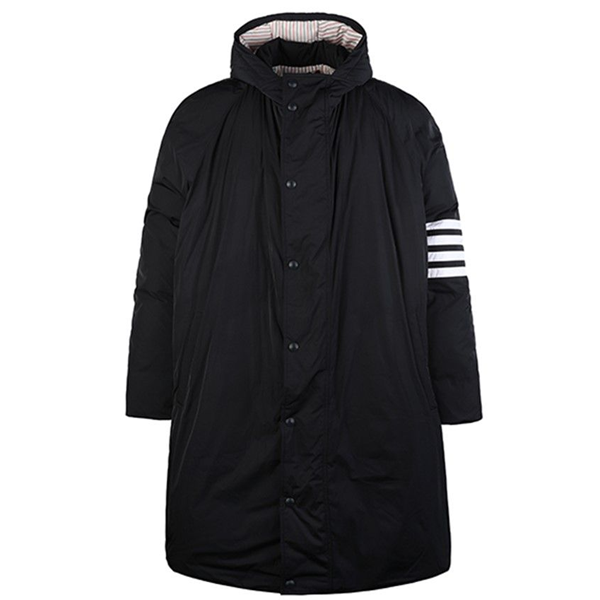 톰브라운 사선 후드 구스 롱패딩 레플리카 미러급 SA급 S급 고퀄리티 하이엔드 최상급 의류 [남성여성공용]