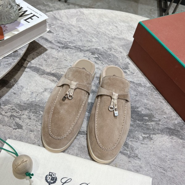 로로피아나 뮬 블로퍼 베이지 레플리카 미러급 SA급 S급 고퀄리티 최상급 하이엔드 신발 [남성여성공용]