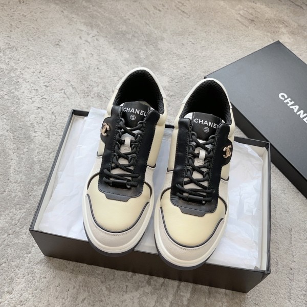 샤넬 CC로고 투톤 스니커즈 레플리카 미러급 SA급 S급 고퀄리티 최상급 하이엔드 신발 [여성]