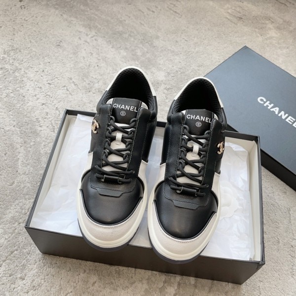 샤넬 CC로고 투톤 스니커즈 레플리카 미러급 SA급 S급 고퀄리티 최상급 하이엔드 신발 [여성]