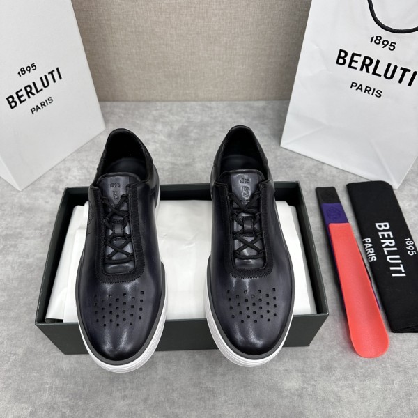 벨루티 레더 스니커즈 레플리카 미러급 SA급 S급 고퀄리티 최상급 하이엔드 신발 [남성]