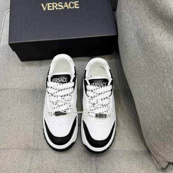 베르사체 패널 가죽 스니커즈 레플리카 미러급 SA급 S급 고퀄리티 최상급 하이엔드 신발 [남성]