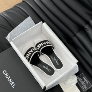 샤넬 로고 트위드 뮬 레플리카 미러급 SA급 S급 고퀄리티 최상급 하이엔드 신발 [여성]