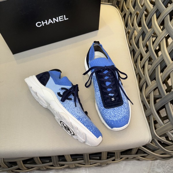 샤넬 CC로고 크루즈 니트 스니커즈 레플리카 미러급 SA급 S급 고퀄리티 최상급 하이엔드 신발 [남성]