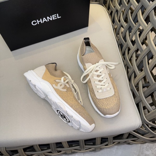 샤넬 CC로고 크루즈 니트 스니커즈 레플리카 미러급 SA급 S급 고퀄리티 최상급 하이엔드 신발 [남성]