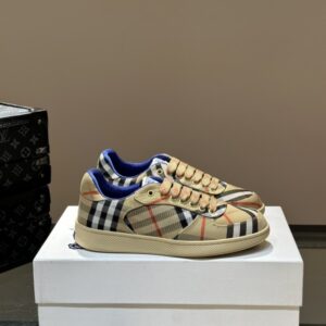 버버리 체크 테라스 스니커즈 레플리카 미러급 SA급 S급 고퀄리티 최상급 하이엔드 신발 [남성]
