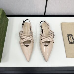 구찌 레더 스트랩 플랫 슈즈 레플리카 미러급 SA급 S급 고퀄리티 최상급 하이엔드 신발 [여성]