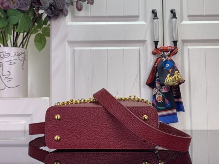 루이비통 카퓌신 미니 M27034 다크 레드 레플리카 미러급 SA급 S급 고퀄리티 최상급 하이엔드 가방 [여성] 5