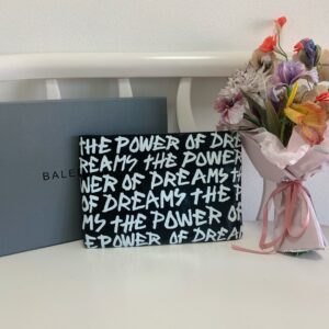 발렌시아가 그래피티 파우치 블랙 화이트 양가죽 레플리카 미러급 SA급 S급 고퀄리티 최상급 하이엔드 가방 [남성여성공용]