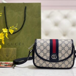 구찌 오피디아 GG 미니 숄더백 베이지 블루 772239 레플리카 미러급 SA급 S급 고퀄리티 최상급 하이엔드 가방 [여성]
