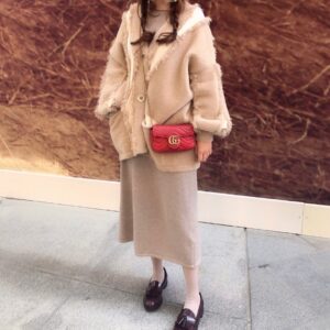 구찌 GG 마몽 마틀라세 슈퍼 미니백 레드 476433 레플리카 미러급 SA급 S급 고퀄리티 최상급 하이엔드 가방 [여성]