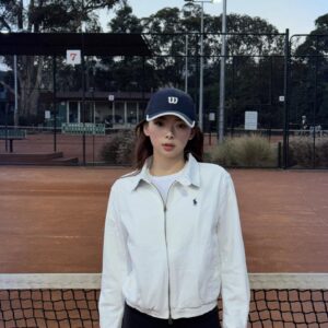 폴로 랄프로렌 로고 자수 지퍼 자켓 화이트 레플리카 미러급 SA급 S급 고퀄리티 하이엔드 최상급 의류 [남성여성공용]